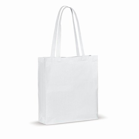 Tasche aus recycelter Baumwolle 140g/m² 38x10x42cm Loretto