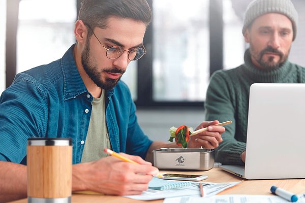 Lunchbox Edelstahl 600ml Reilga