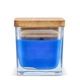 Chakra Kerze auf pflanzlicher Basis im Glasgefäß Utzi