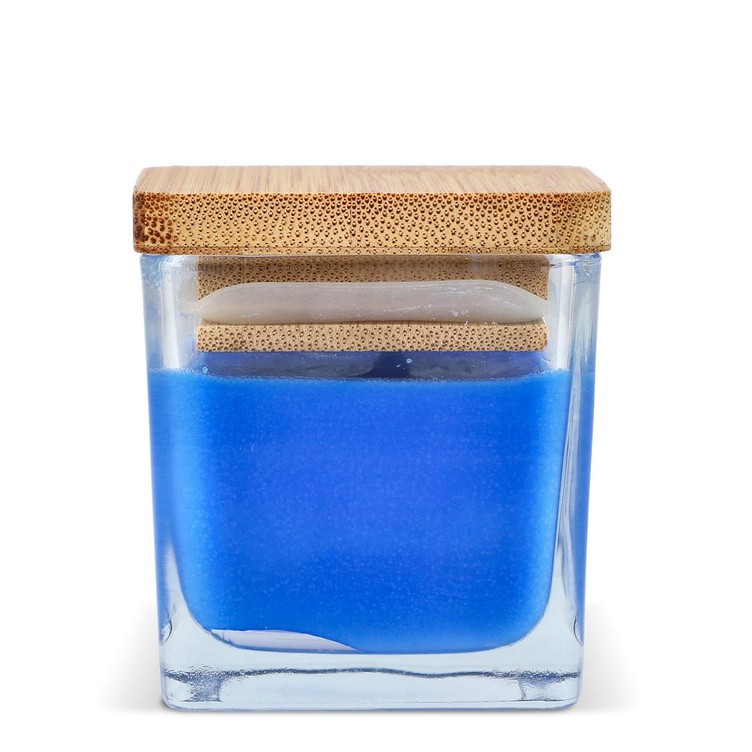 Chakra Kerze auf pflanzlicher Basis im Glasgefäß Utzi