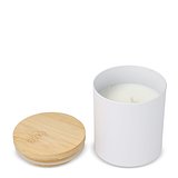 Bhakti-Duftkerze auf pflanzlicher Basis in recyceltem Aluminiumgefäß Elinele