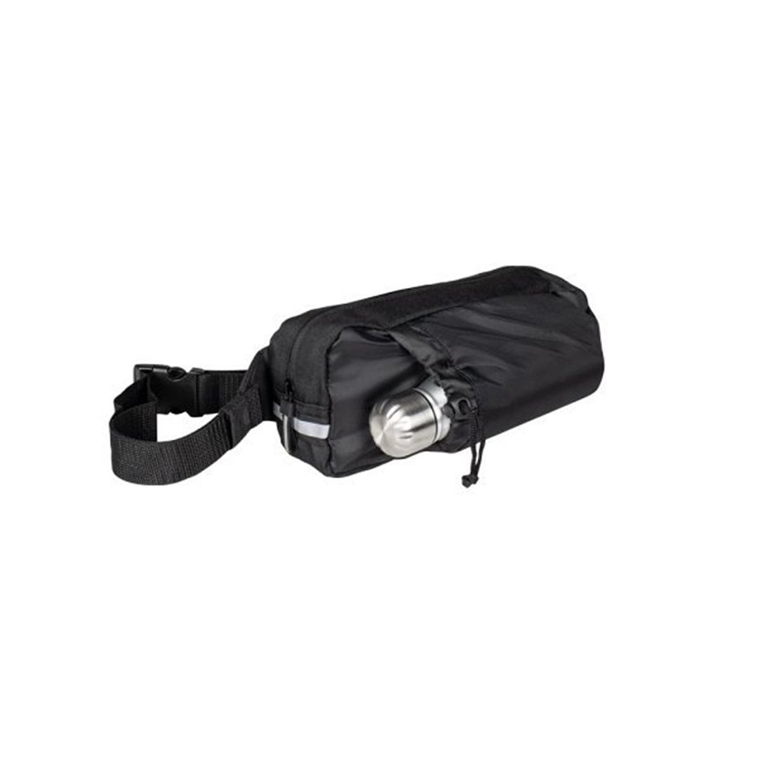 Gürteltasche aus 300D recyceltem Polyester (glänzende Oberfläche) und 600D recyceltem Polyester mit reflektierenden Elementen Waliuseht