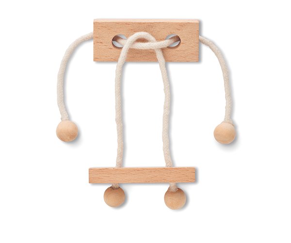 Geduldsspiel Holz Rechteck Benineli