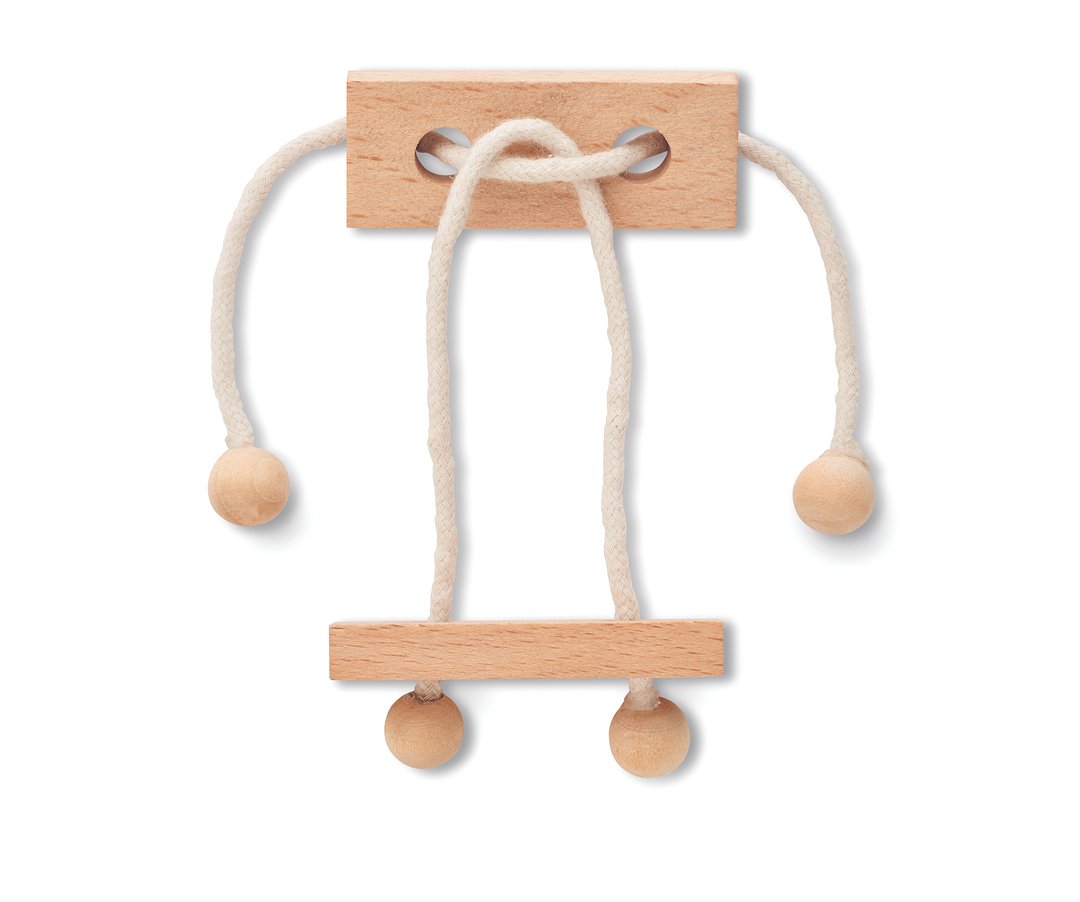 Geduldsspiel Holz Rechteck Benineli