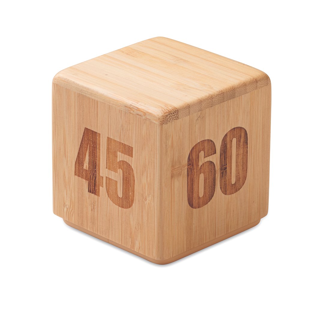 Zeitwürfel Bambus Fendri