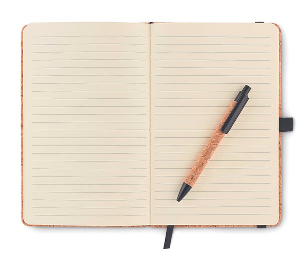 DIN A5 Notizbuch Kork Beni