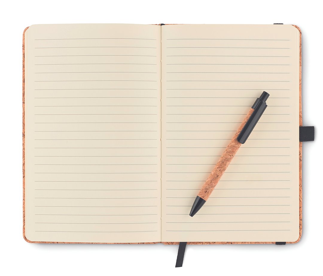 DIN A5 Notizbuch Kork Beni