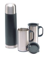 Isolierkanne mit Bechern Ongio