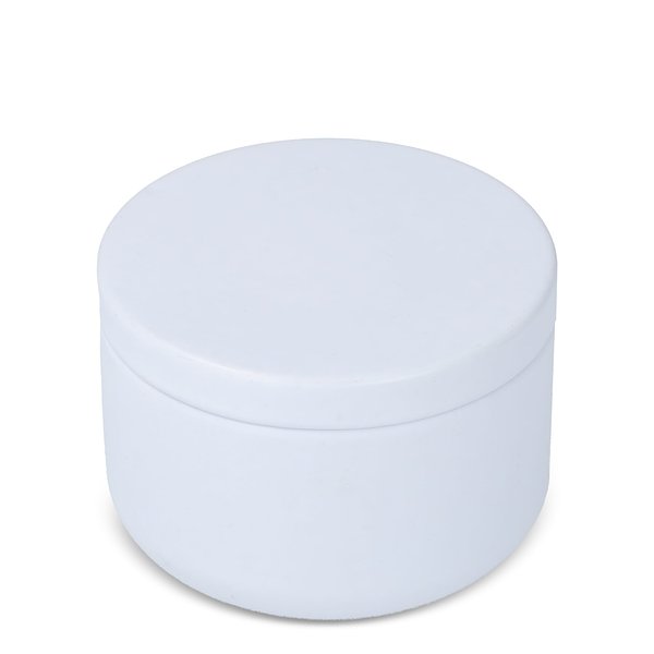 Asana unparfümierte Kerze auf Pflanzenbasis in recycelter Dose Menjast