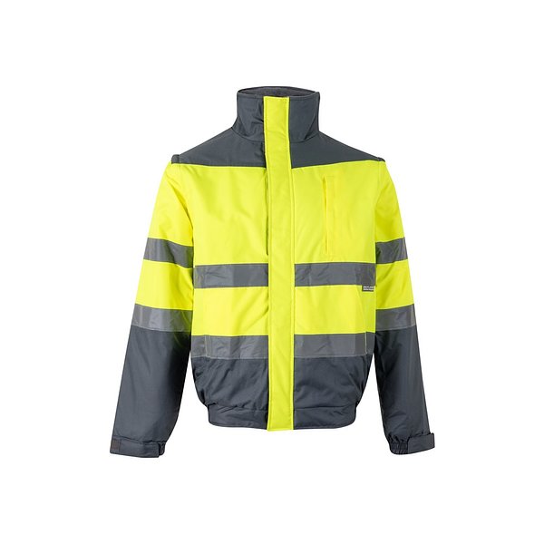 Zweifarbige Steppjacke (180g/m²) aus Polyester (100%) mit PU-Beschichtung Ruder