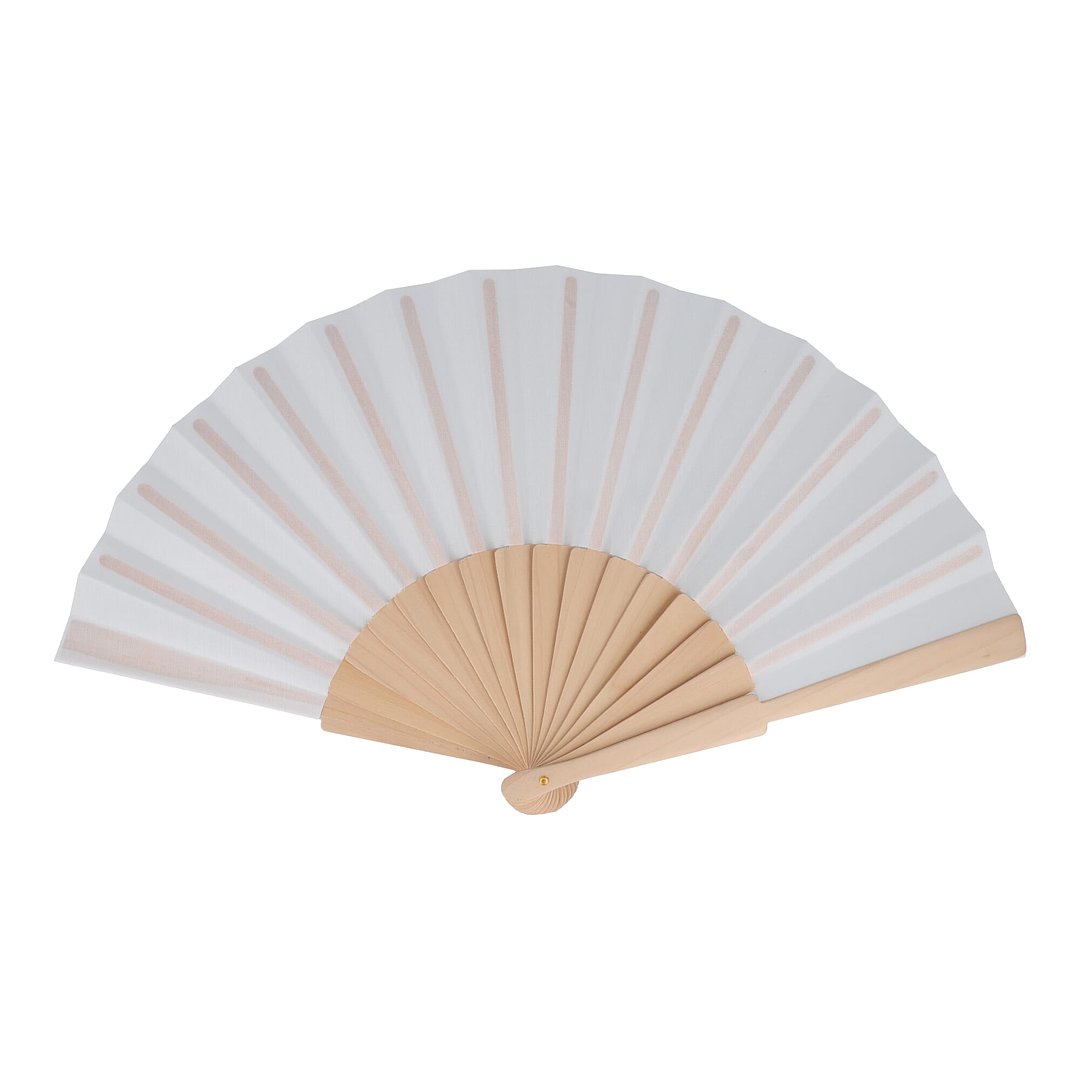 Fächer aus Holz mit R-PET Tringn