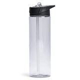 Wasserflasche mit Strohhalm 700ml Lixmep