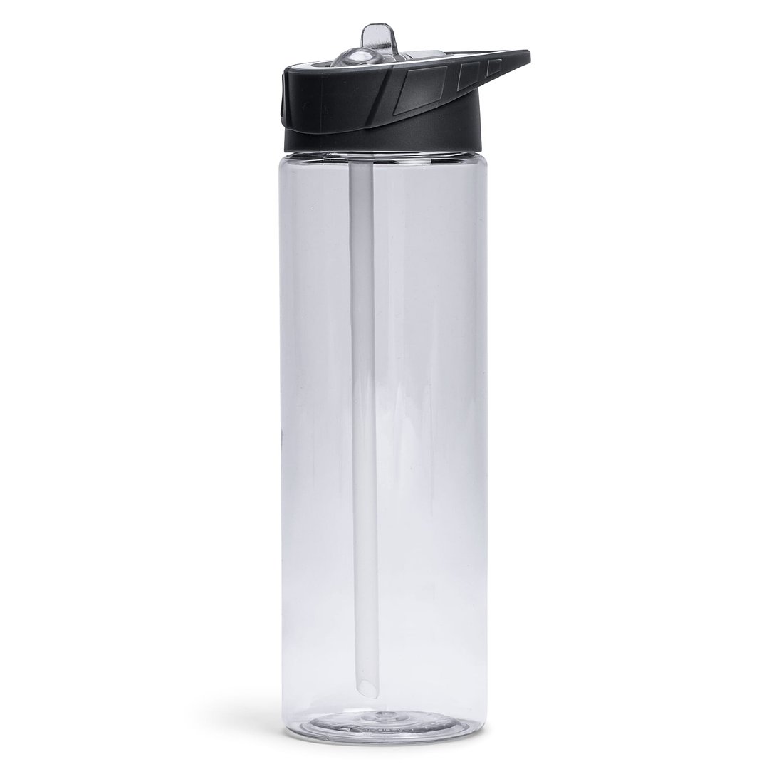 Wasserflasche mit Strohhalm 700ml Lixmep