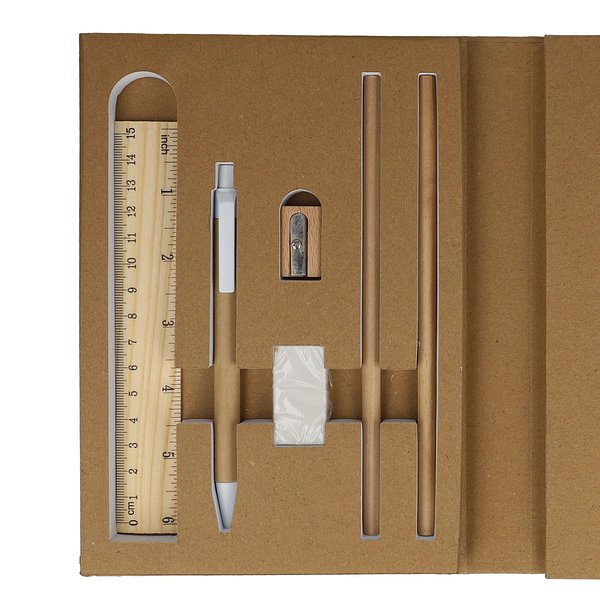 Briefpapier-Set aus Recycling-Papier Jürgat