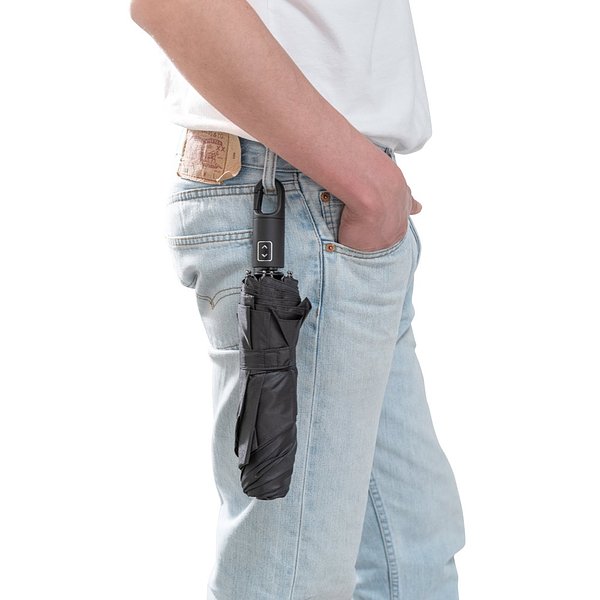 rPET 190T Pongee-Schirm mit automatischer Öffnung und Schliessung Menchlana