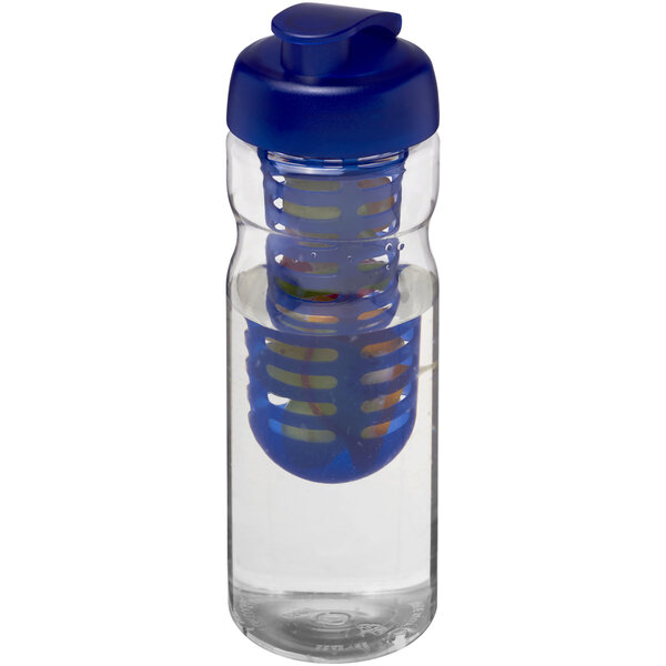 Base 650 ml Sportflasche mit Klappdeckel und Infusor - Tria
