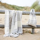 Ella Hamam-Handtuch Bio-Baumwolle 145x250cm Warelik