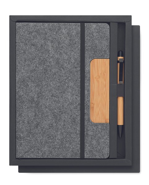 DIN A5 RPET Notizbuch-Set Rudycian