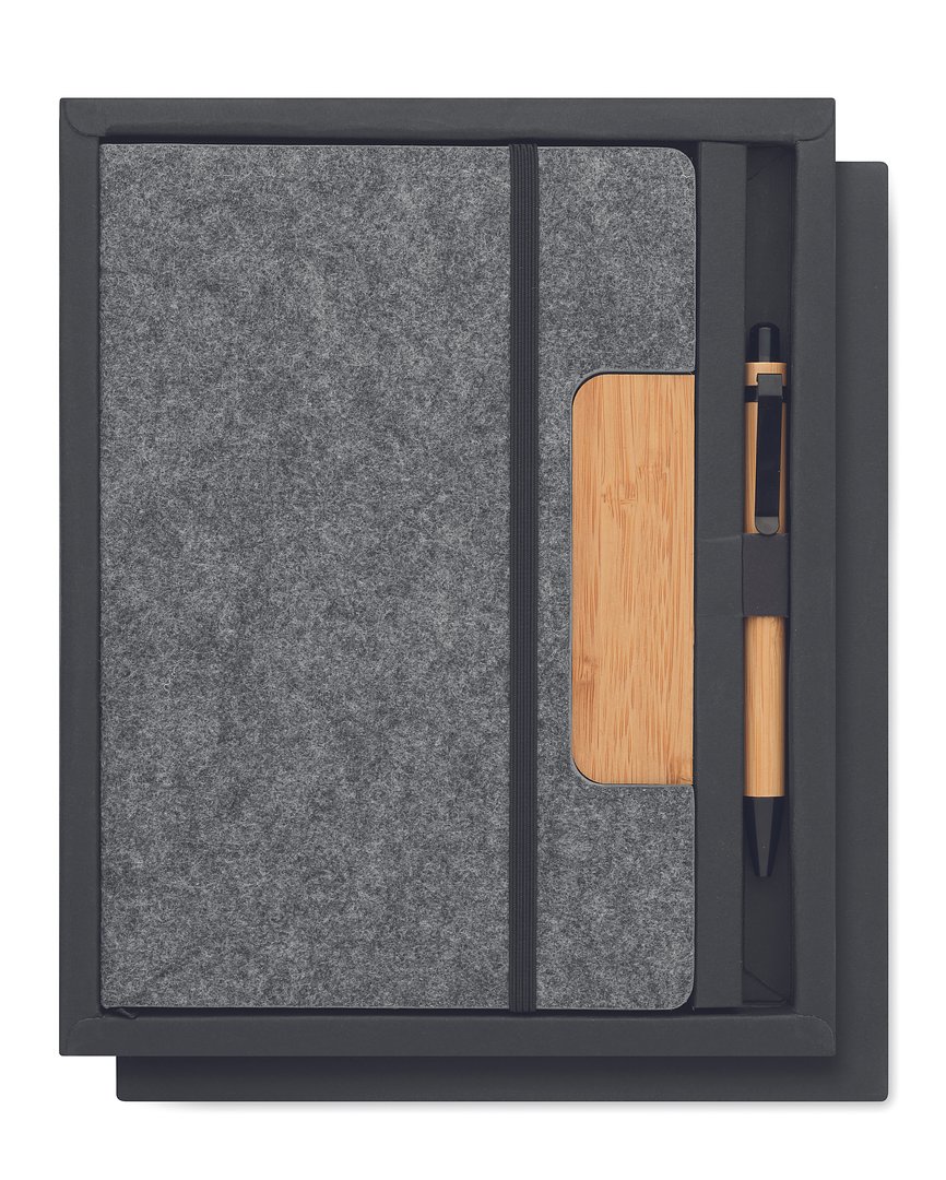 DIN A5 RPET Notizbuch-Set Rudycian