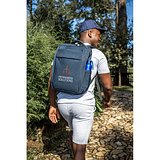 Laptop-Rucksack aus 600D, recyceltem Polyester, HD mit wasserabweisender Beschichtung und Innenfutter aus 900D recyceltem Polyester 15.6" Emmarli