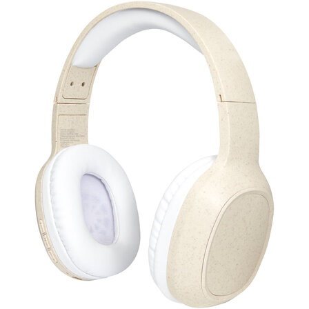 Weizenstroh-Bluetooth®-Kopfhörer mit Mikrofon - Helie