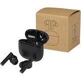 True Wireless Bluetooth® Headset aus recyceltem Kunststoff mit Silikon-Ohrstöpseln - Köbin