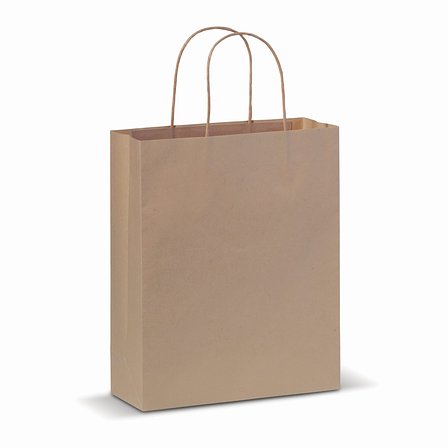 Kraftpapiertüte 90g/m² 22x10x31cm Buolen