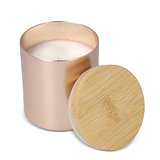 Bhakti-Duftkerze auf pflanzlicher Basis in recyceltem Aluminiumgefäß Elinele