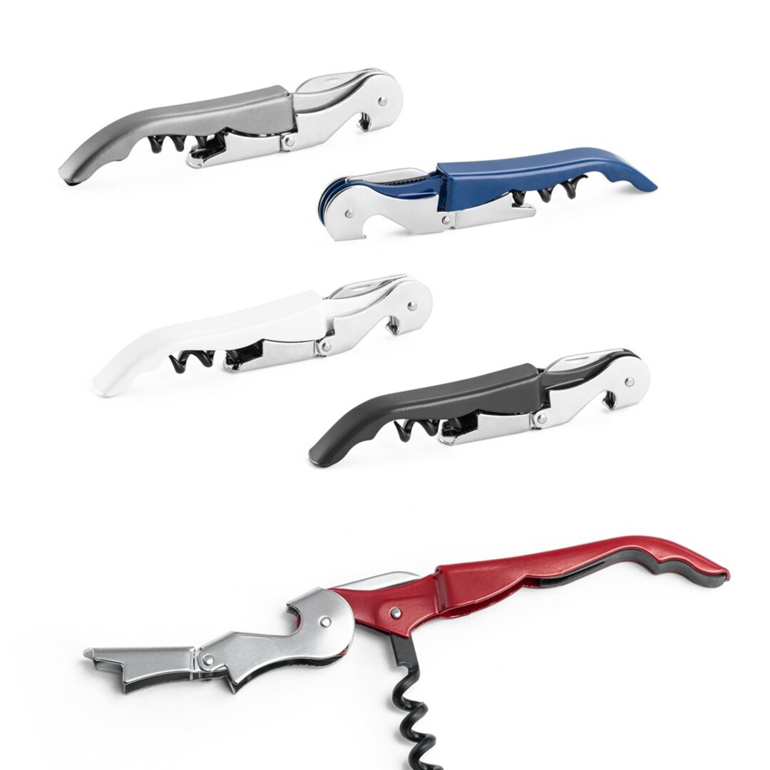 Korkenzieher aus Metall und PP Vreili