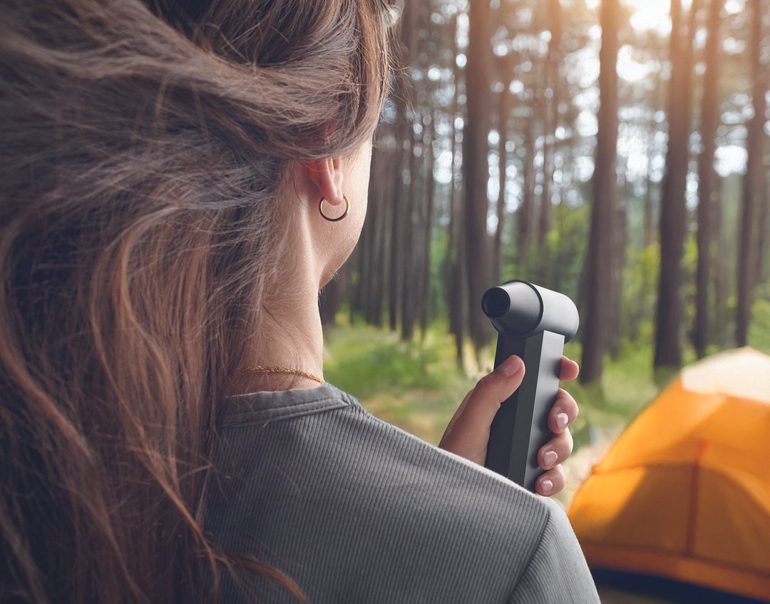 Tragbarer Turbo-Ventilator Uellixgio