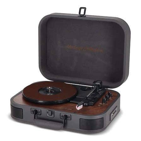 Vintage Plattenspieler mit BT-Ausgang Fens