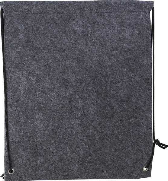 rPET-Filz-Rucksack mit Kordelzug Saregun