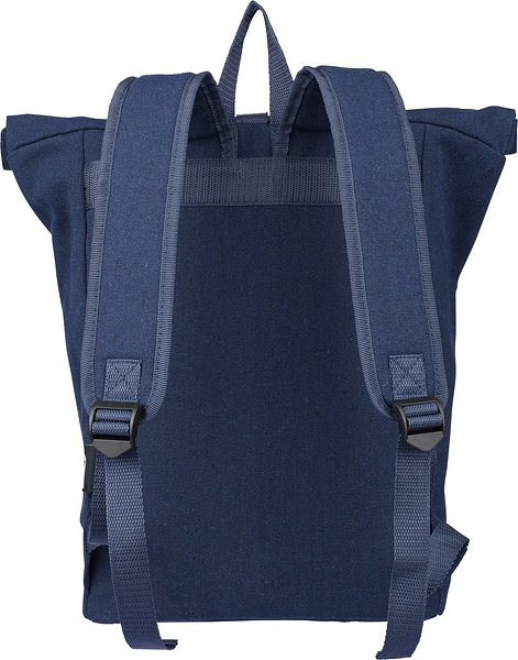 Rolltop-Rucksack aus recyceltem Poly-Baumwollgewebe (330 g/m2) Andri
