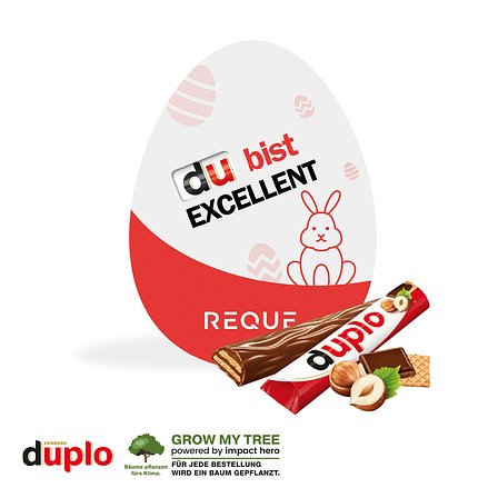 WERBEKARTE „OSTEREI” MIT DUPLO