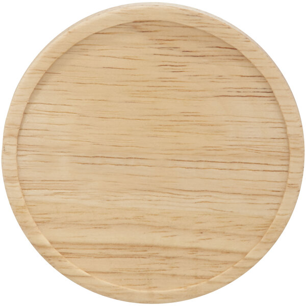 400 ml Keramiktasse mit Holz Untersetzer - Lorlep