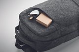 13" Laptop Rucksack RPET-Filz Orillin