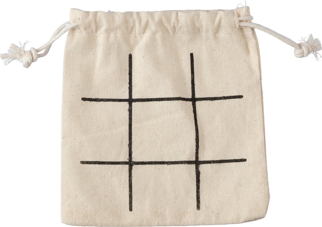 Tic Tac Toe Durens | Holz | Baumwollbeutel
