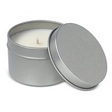 Kirtan-Duftkerze auf Pflanzenbasis in großer recycelter Dose Ellia