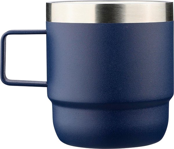 Recycelter Edelstahl-Becher mit doppelter Wand (180 ml) Mengi