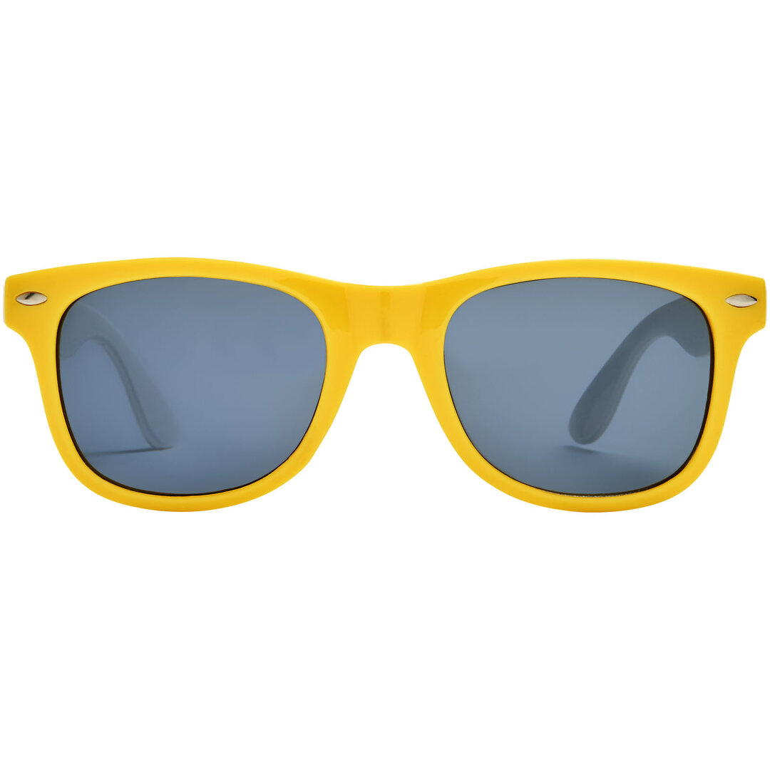 Sonnenbrille mit weissen Bügeln - Natrun