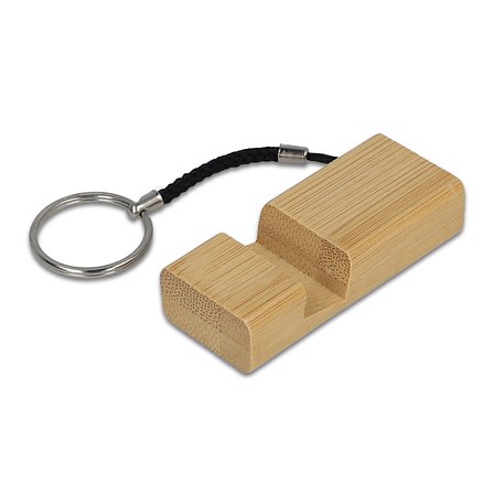 Bambus Smartphonehalter Schlüsselanhänger Nethlin