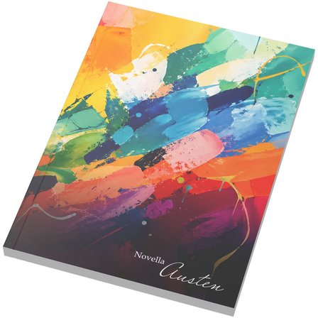 Austen A5 Softcover Notizbuch – 100 Blatt liniert - Luola