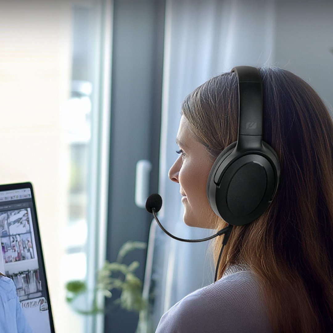 Kabelgebundener Kopfhörer mit Mikrofon Adrinan