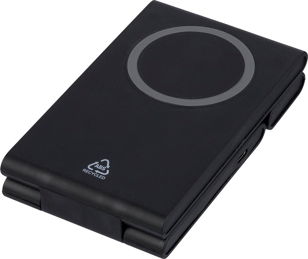 Recyceltes ABS 3-in-1 magnetisches kabelloses Ladegerät Stiana