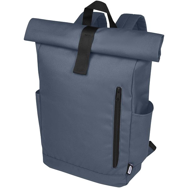 15,6" GRS RPET Roll-Top Rucksack 18 L - Maschtian