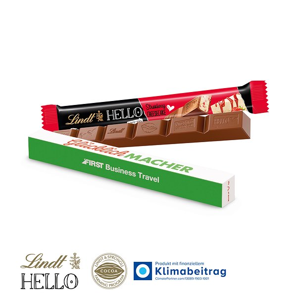 Schokoladen-Stick Lindt „HELLO“