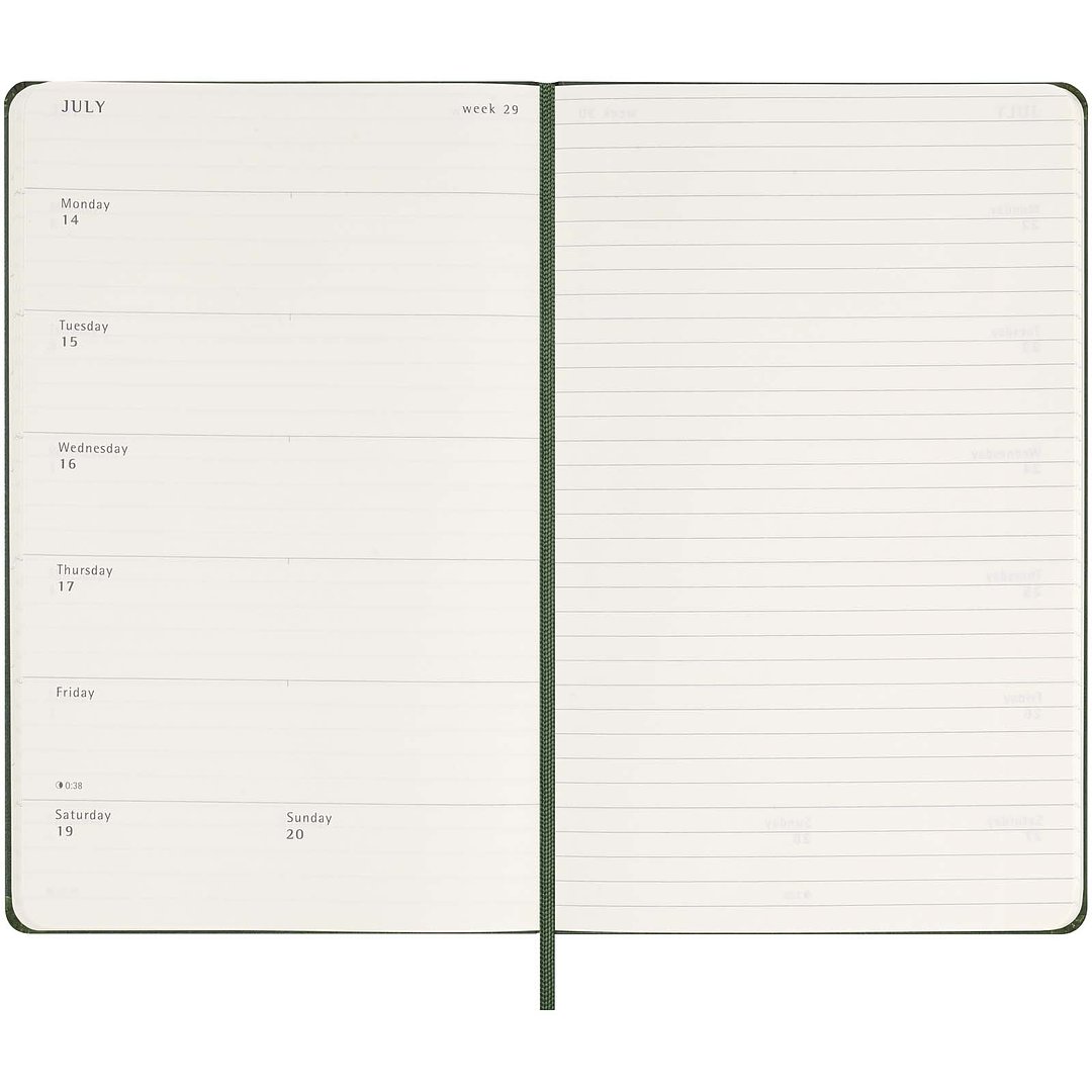 12M Hardcover Wochenkalender L - Nestgaull