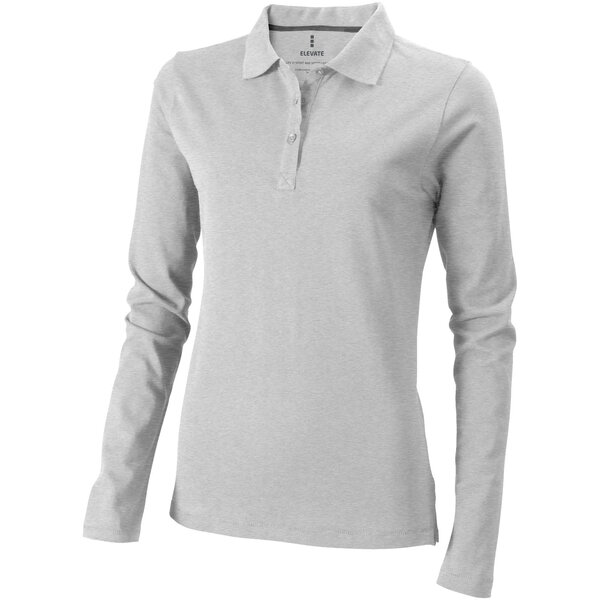 Langarm Poloshirt für Damen - Lüza