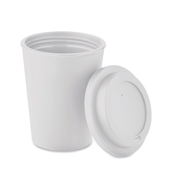 Doppelwandiger Becher PP 300ml Vignatian