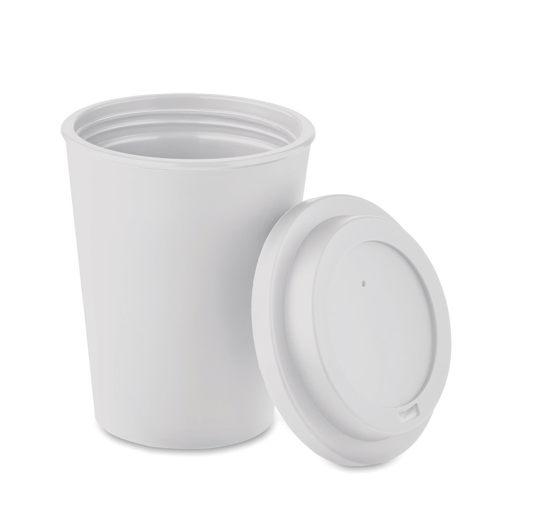 Doppelwandiger Becher PP 300ml Vignatian